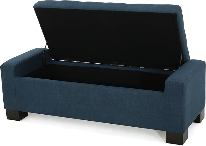 Ball & Cast 50.8" Upholstered Storage Ottoman - Image 8