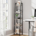 Ladder Shelf, Bookshelf Bookcase, Freestanding Corner Storage Shelve by Hzuaneri