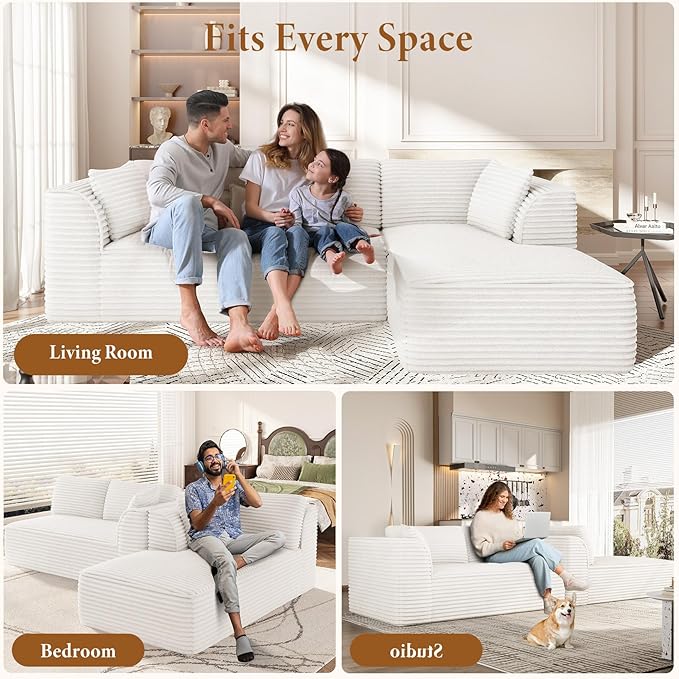 Vesgantti 106" Modular Sectional Sofa - Image 7