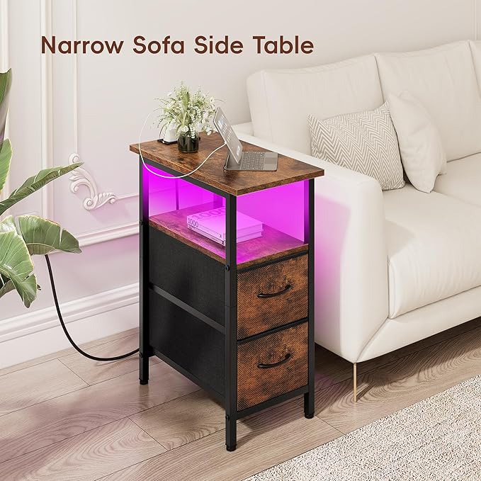 Vagusicc Set of 2 Nightstand - Image 7