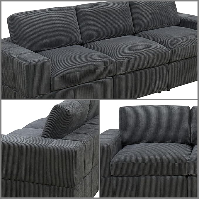 Sectional Couches for Living Room, Comfy Cloud Couch Loveseat Sofa - Image 6