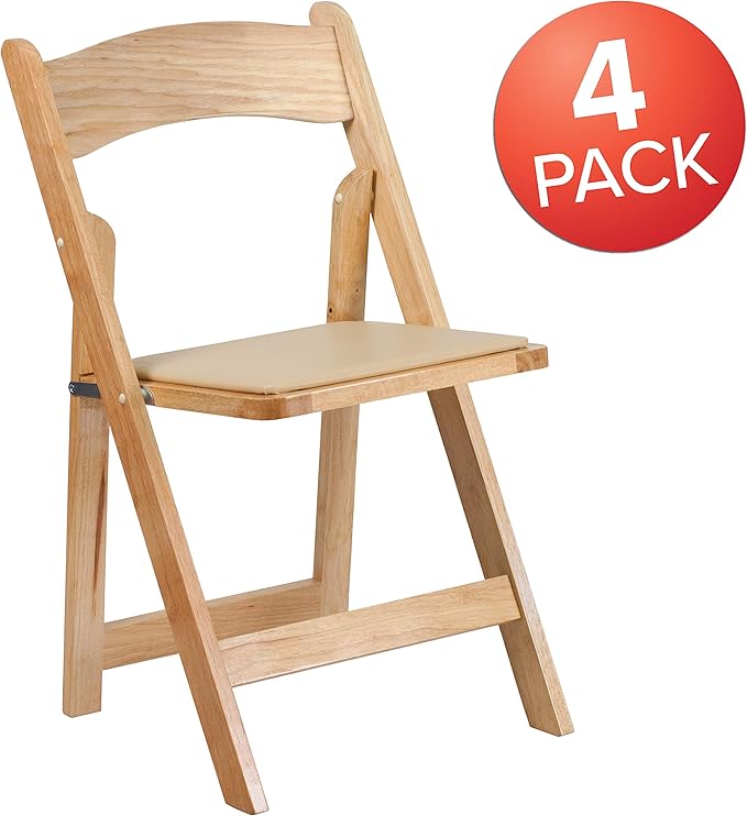 Flash Furniture Hercules Series Beechwood Folding Event Chairs - Image 4