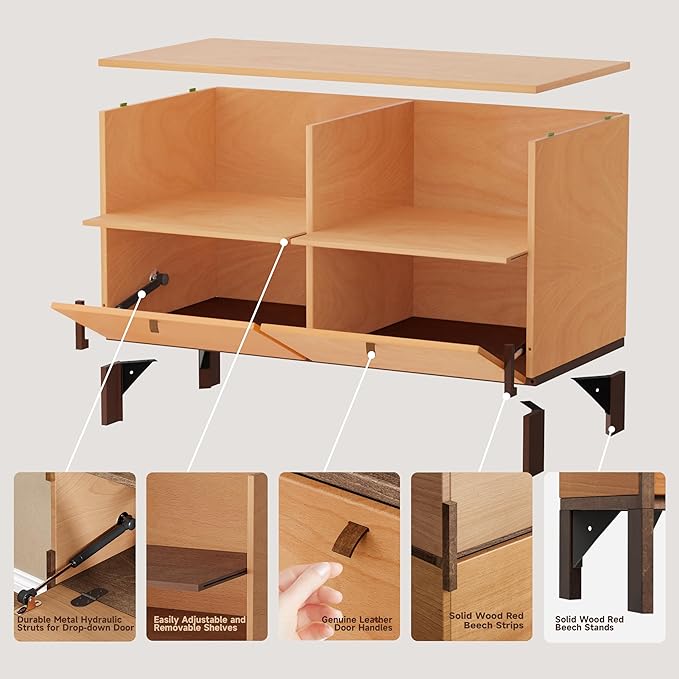 Sebastack TV Stand, Expandable Television Stand, Customizable Coffee Table - Image 8