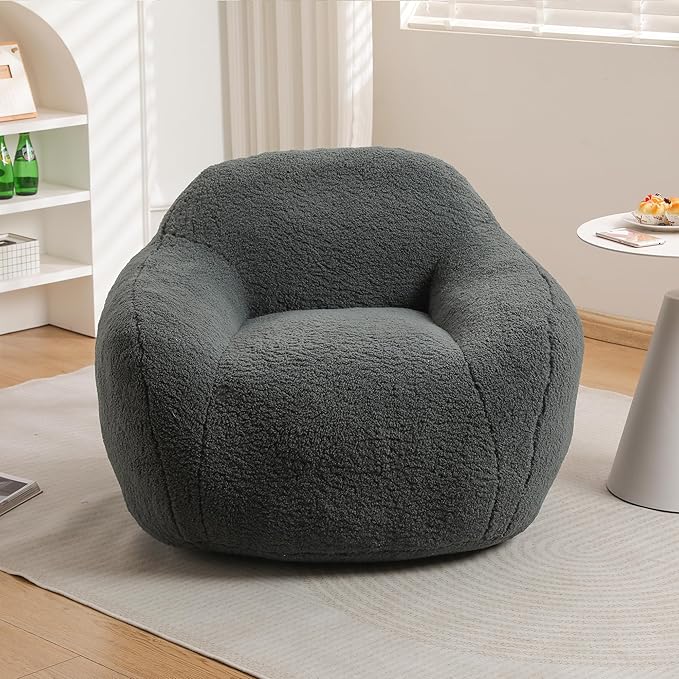 Furniliving Bean Bag Chair, Oversized Bean Bag Couch - Image 3