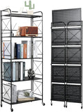 Foldable 5-Tier Metal Shelf by villertech