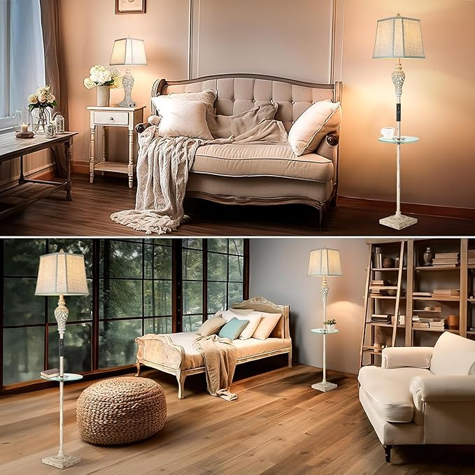Rustic Floor Lamp, Living Room Lamps - Image 7