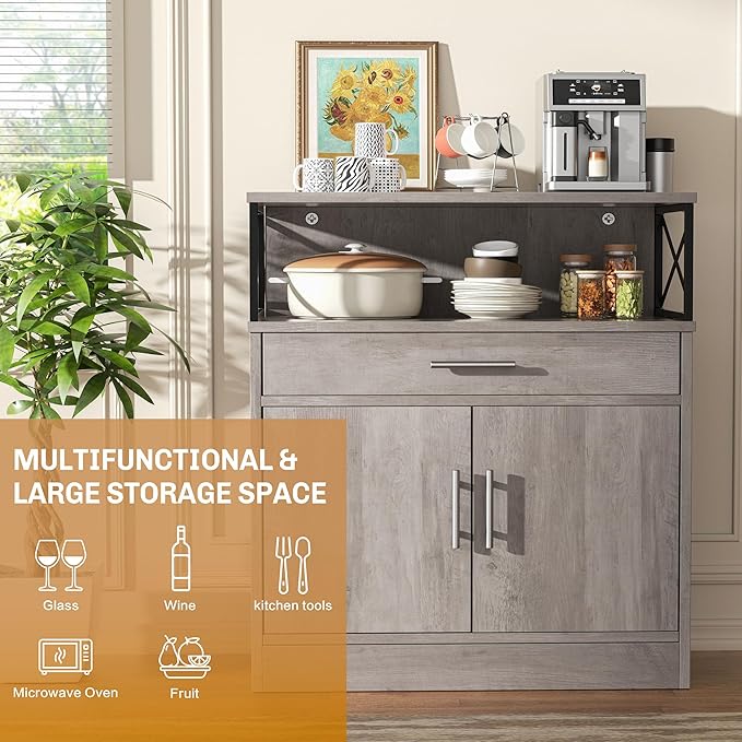 Shintenchi Kitchen Buffet Cabinet - Image 4