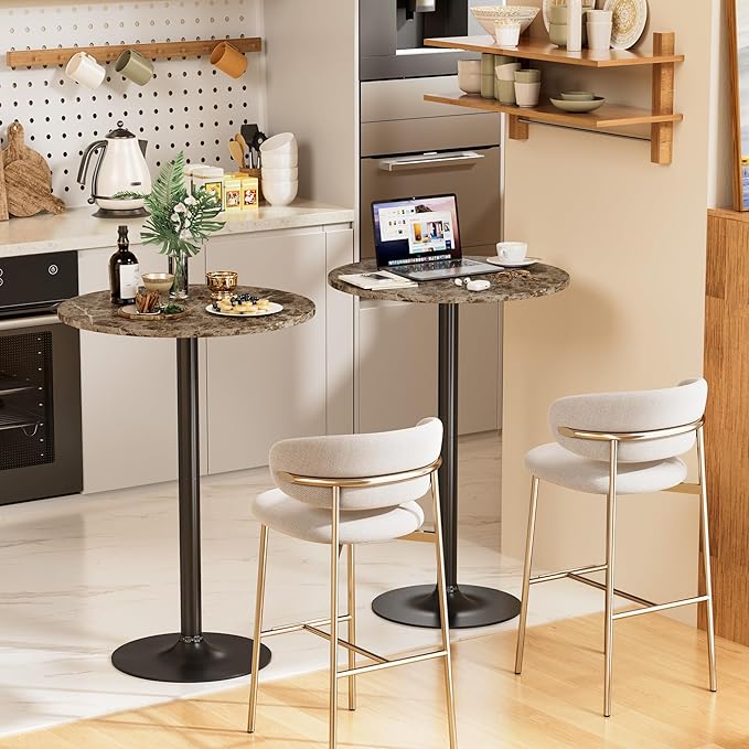 Shahoo Round Bar Table, Cocktail Tables - Image 2