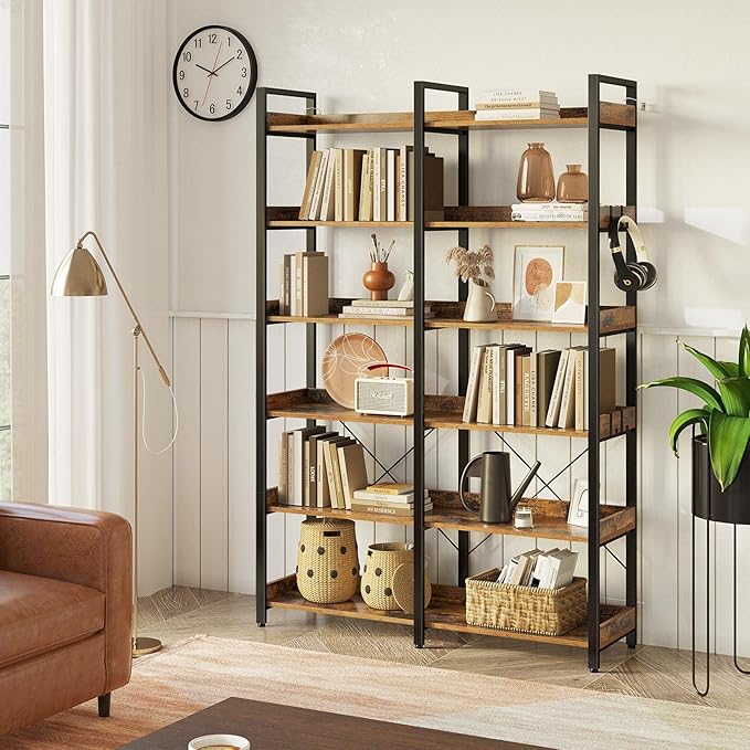 Seventable Bookshelf 6 Tier - Image 6