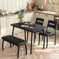 GAOMON Dining Table Set for 4, Wooden Kitchen Table by GAOMON