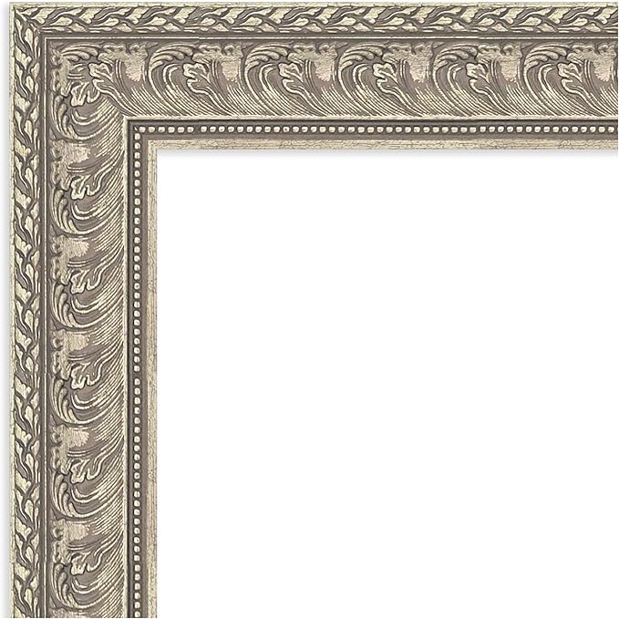 Amanti Art Silver Bathroom Mirror - Image 2