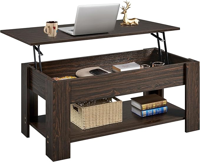 Yaheetech Lift Top Coffee Table by Yaheetech