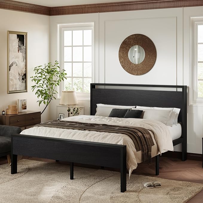 Allewie Full Size Platform Bed Frame - Image 3