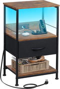 WLIVE LED Night Stand, Nightstand by WLIVE