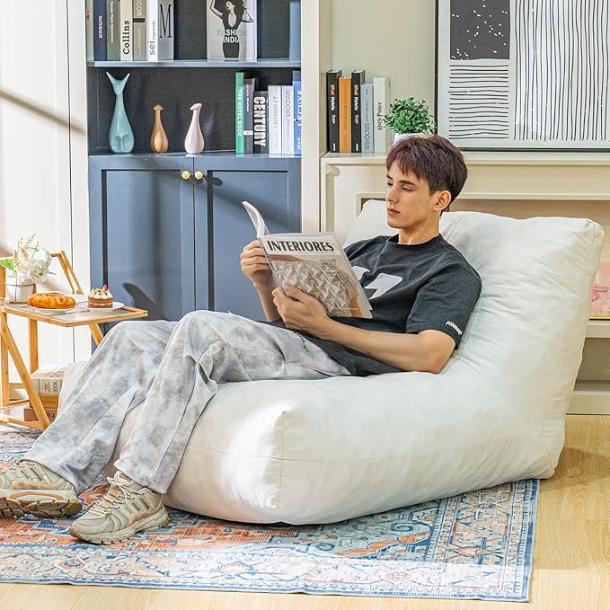 Bean Bag Chair Lazy Bean Bag Sofa, Floor Beanbag Chairs - Image 8