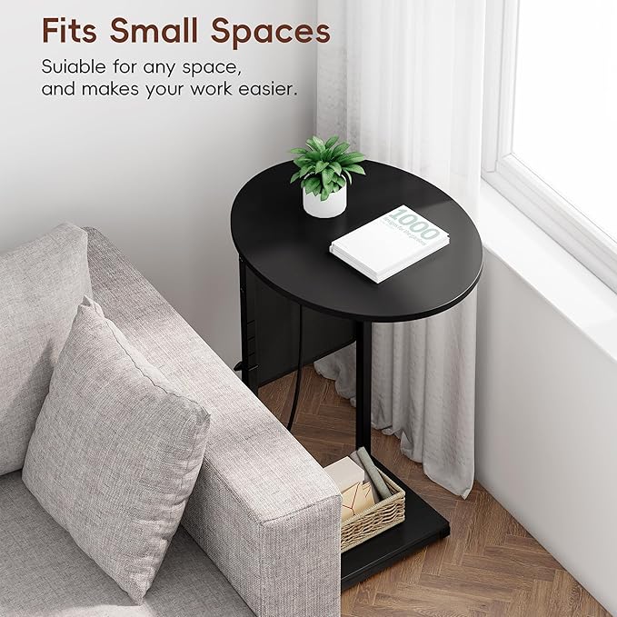 Vagusicc C Shaped End Table - Image 9
