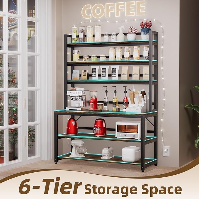 Aquzee Bakers Racks for Kitchens - Image 2