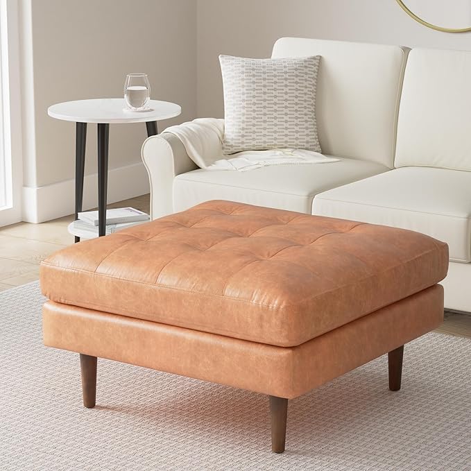 POLY & BARK Napa Ottoman - Image 2
