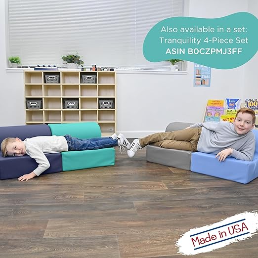 Children's Factory Library Lounger, Flexible Seating Classroom Furniture - Image 7