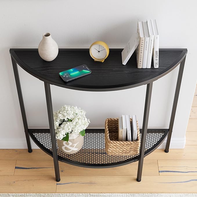 Console Table 2 Tier Narrow Entryway Table - Image 4