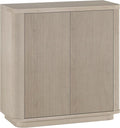Henn&Hart 32" Wide Rectangular Accent Cabinet in Beech White, by HennHart