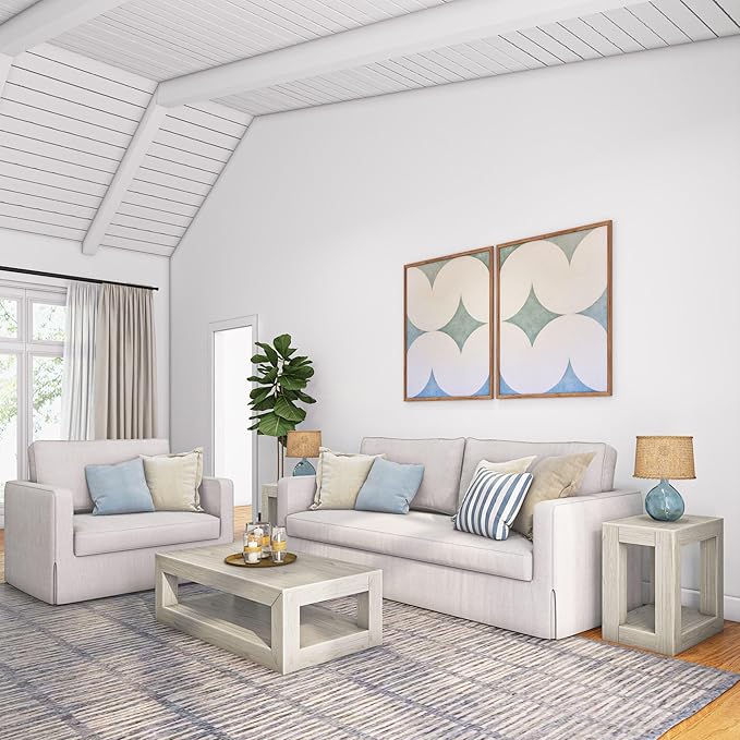 Plank+Beam Modern Rectangular Coffee Table - Image 7