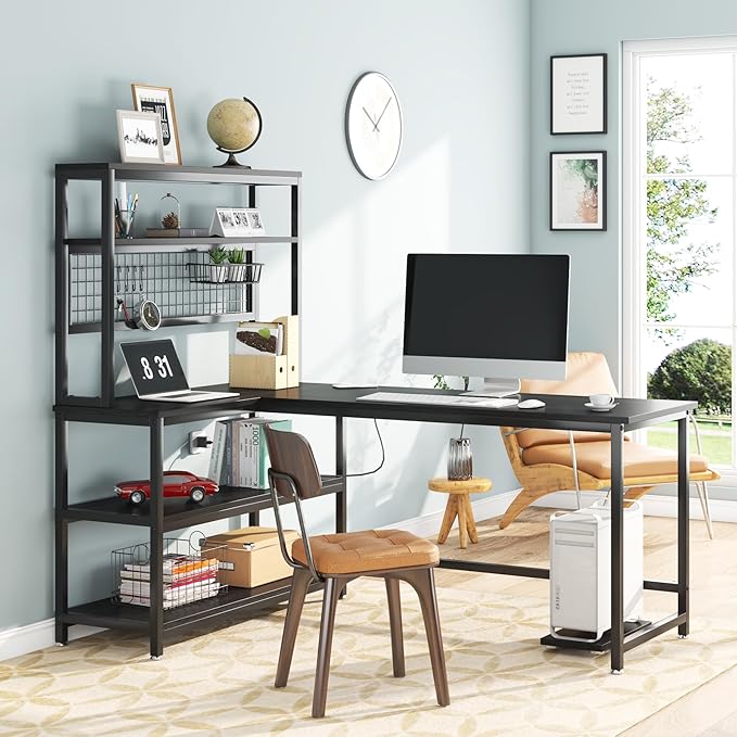 Tribesigns 55" Large Computer Desk - Image 7
