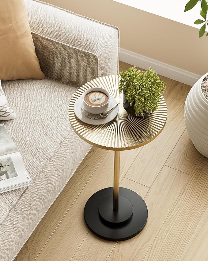 Round Side Table, Small Drink Table - Image 3