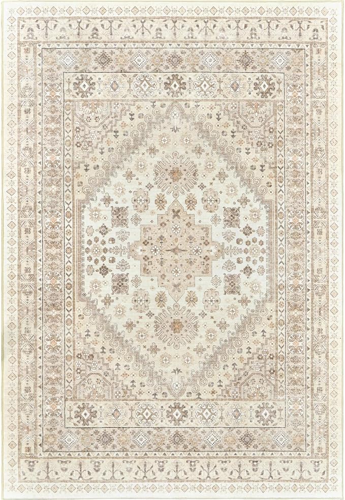 zesthome 10x12 Area Rugs, Stain Resistant Washable Rug, Ultra-Thin Rugs - Image 2