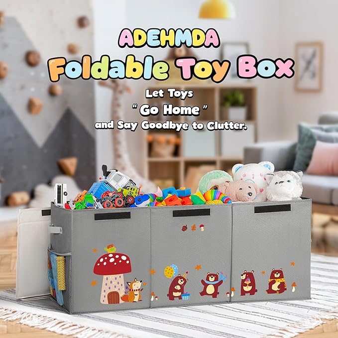 120L Large Toy Storage Box - Image 3