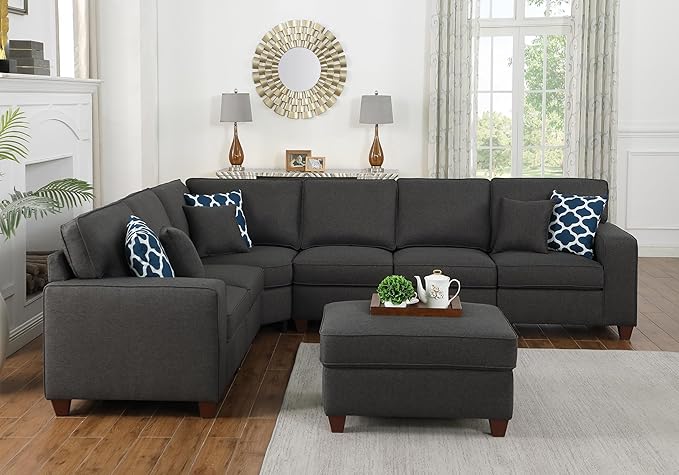 Leio Sectional Modular Sofa by DevionFurniture