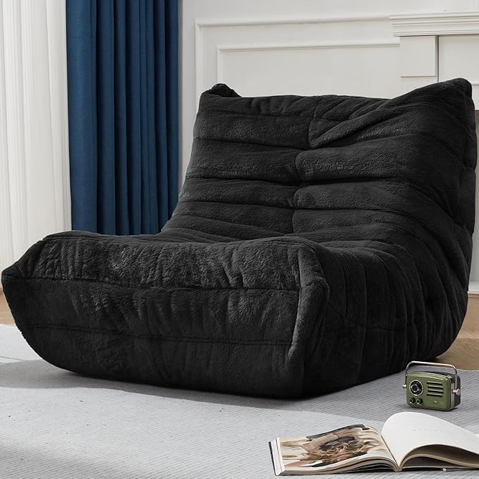 Bean Bag Chairs for Adults Giant Bean Bag Chair Memory Foam BeanBag Chair Big by YourHomeDeservesMore