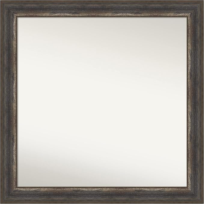 Amanti Art Brown Bathroom Mirror by AmantiArt