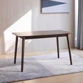 Livinia Aslan 47" Malaysian Oak Rectangular Wooden Dining Table/Solid Wood by Livinia