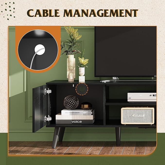 WLIVE TV Stand for 65 70 inch TV, Entertainment Center - Image 8