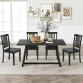 COLAMY Wooden Dining Chairs Set of 4, Solid Rubberwood Kitchen & Dining Room by COLAMYINC