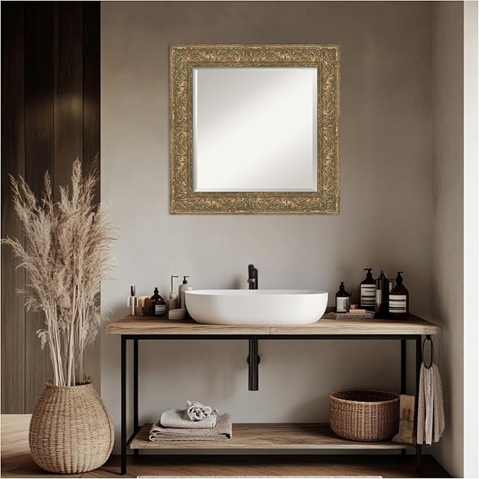 Amanti Art Bronze Bathroom Mirror - Image 6