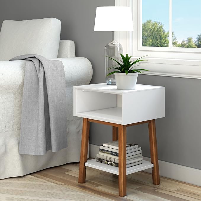Plank+Beam Wooden Side Table by PlankBeam