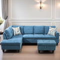 L Shaped Sectional Couches for Living Room, Modern Modular Sectional Sofa by FONTOI