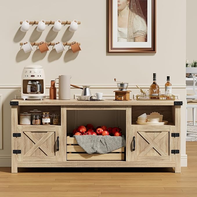 YESHOMY Fireplace TV Stand - Image 3