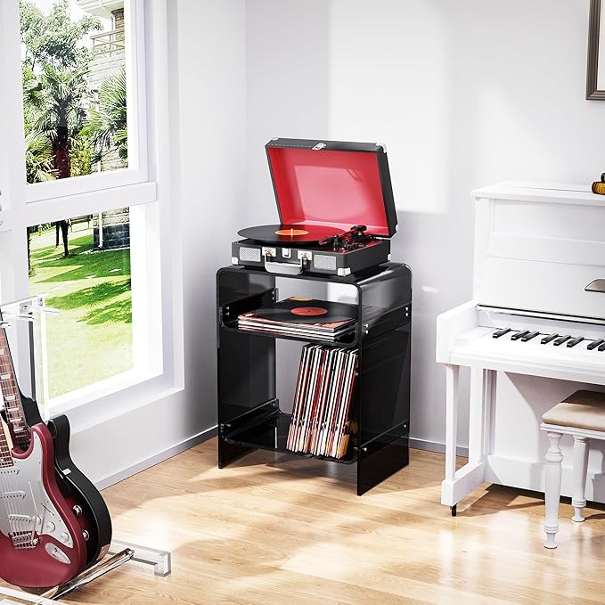 Acrylic Record Player Table - Image 2