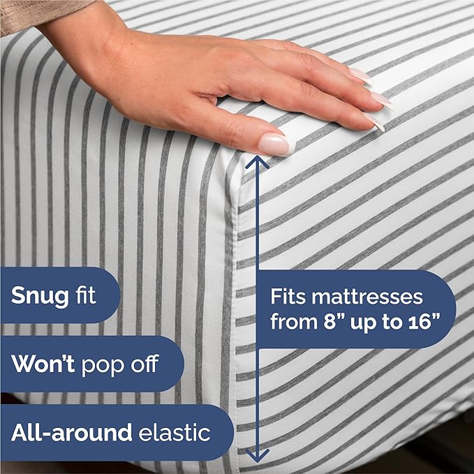 King Size 4 Piece Sheet Set - Image 3