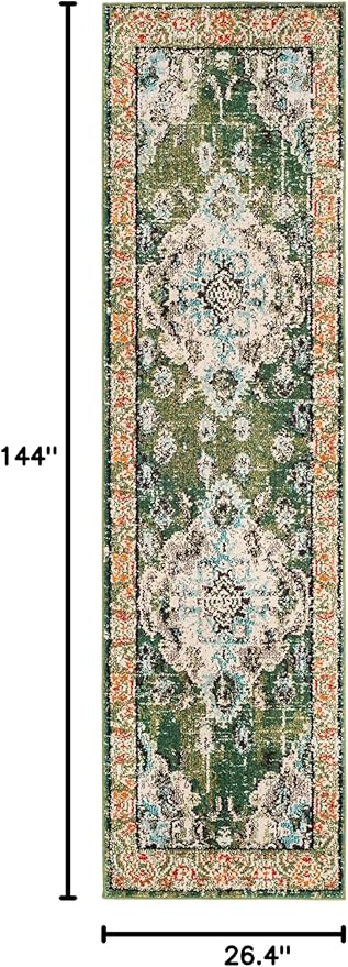 SAFAVIEH Monaco Collection Runner Rug - Image 2