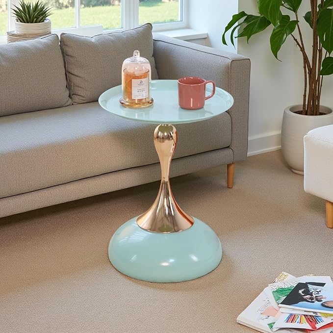 Stylish Hourglass Side Table - Image 4