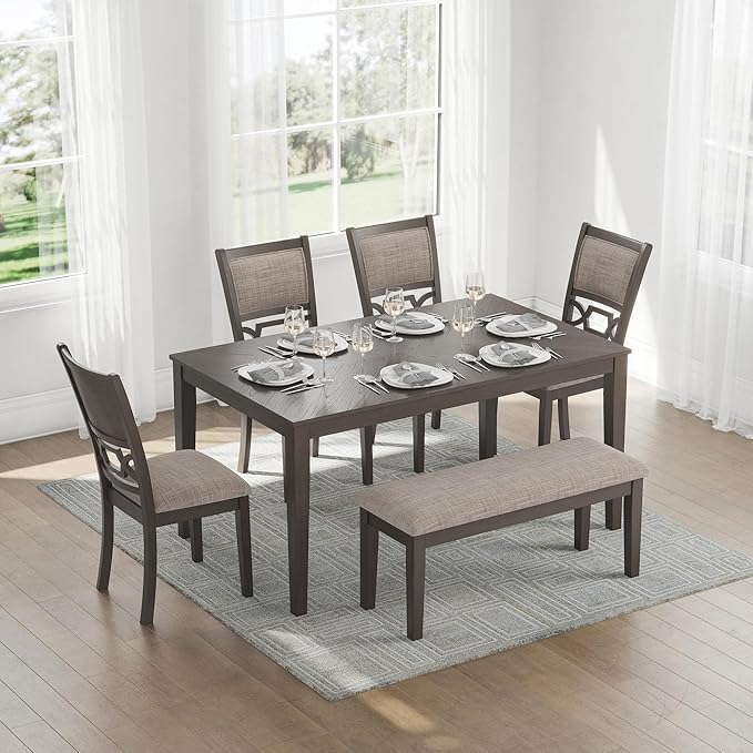 Signature Design by Ashley Wrenning Modern Diamond Patterned Dining Table - Image 2