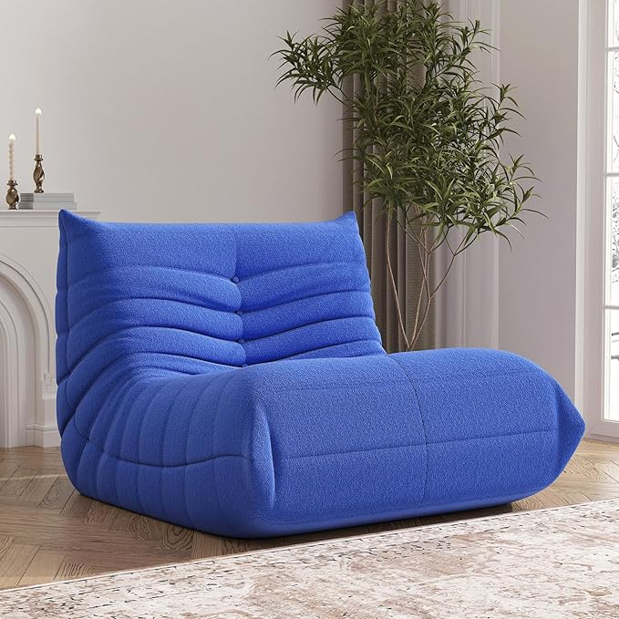 Bean Bag Chair, Memory Foam Bean Bag Sofa Large Bean Bag Chair by Unknown