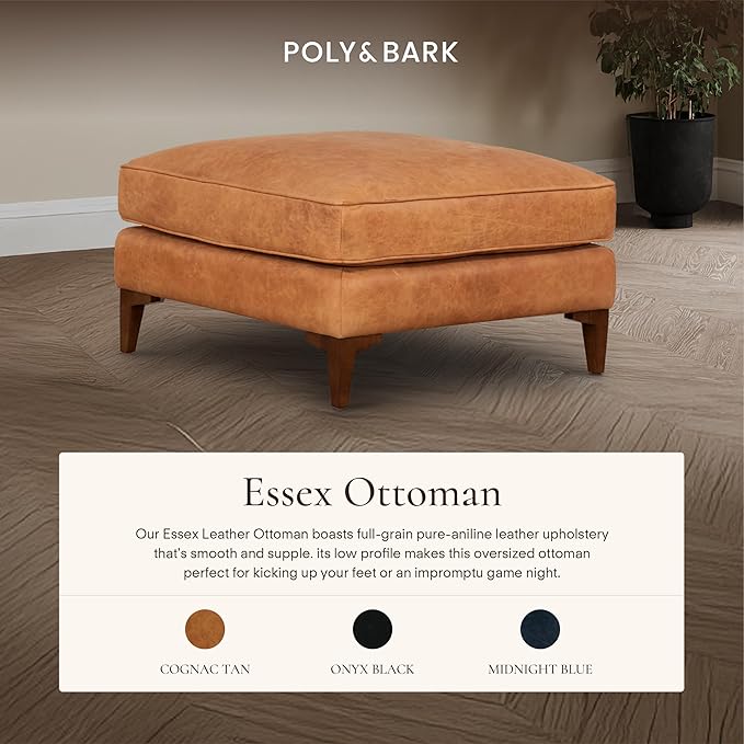 POLY & BARK Essex Ottoman - Image 4