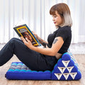 Leewadee 1-Fold Mat with Triangle Cushion – Comfortable TV Pillow, Foldable by Leewadee