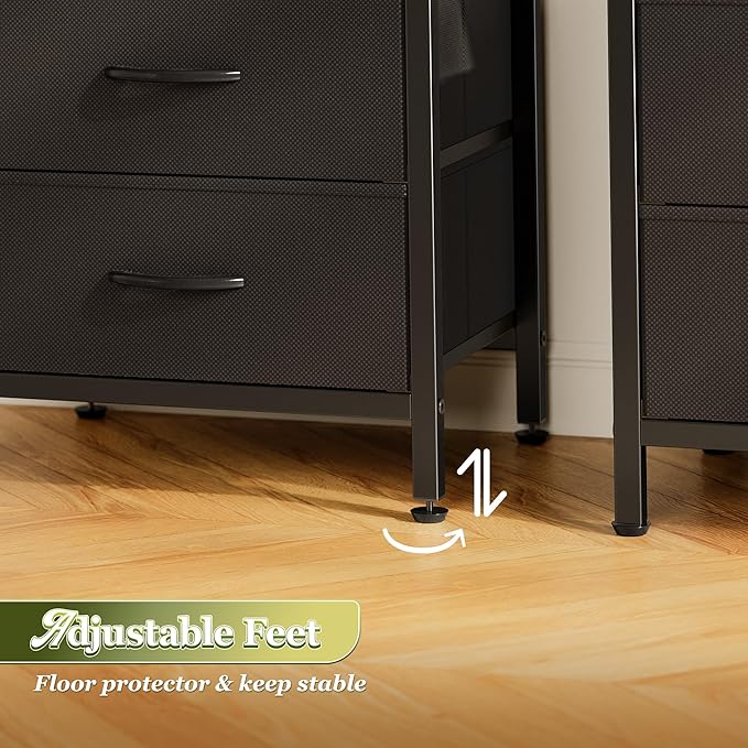Huuger Night Stand Set of 2, Nightstand - Image 9