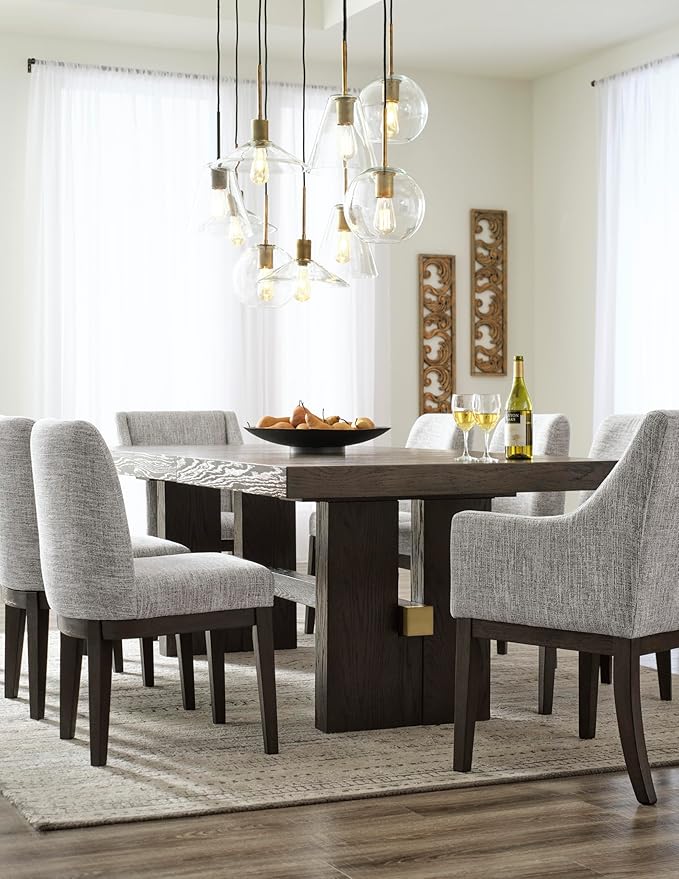 Signature Design by Ashley Burkhaus Traditional Upholstered Dining Chair - Image 20
